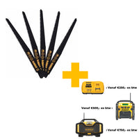 DeWALT DT2363 Reciprozaagblad hout grof 228mm. VE=5 - 5035048033289 - DT2363-QZ - Mastertools.nl