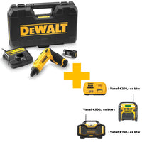 DeWALT DCF680G2 Schroefmachine 7.2V 1.0Ah Li-ion in Koffer - 5035048439296 - DCF680G2-QW - Mastertools.nl