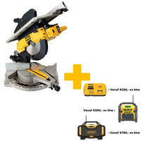 DeWALT D27113 Afkortzaag / Tafelzaag met XPS - 5035048332818 - D27113-QS - Mastertools.nl