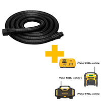 DeWALT DWV9315 Afzuigslang 4m DWV902M/L 35mm. - 5035048434420 - DWV9315-XJ - Mastertools.nl