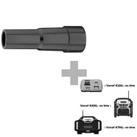 DeWALT DWV9110 Stofafzuighulpstuk getrapte rubberen adapter DEW-DWV9110-XJ - 5035048363249 - DWV9110-XJ - Mastertools.nl