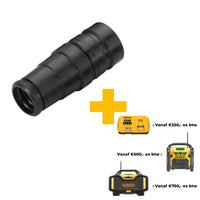 DeWALT DWV9120 Stofafzuighulpstuk getrapte adapter DEW-DWV9120-XJ - 5035048359716 - DWV9120-XJ - Mastertools.nl