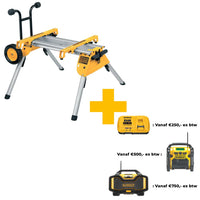 DeWALT DE7400 Onderstel met Transportwielen - 5035048235959 - DE7400-XJ - Mastertools.nl