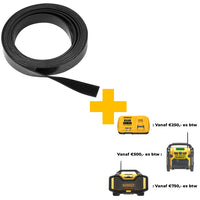 DeWALT DWS5029 Vervangingsstrip anti-splinterstrip zijkant 3mtr. - 5035048199602 - DWS5029-XJ - Mastertools.nl