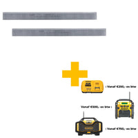 DeWALT DE7333 Een paar wisselbeitels 260mm. - 5011402289851 - DE7333-XJ - Mastertools.nl