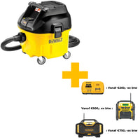 DeWALT DWV901L Nat -en Droogzuiger 30L Klasse L - 5035048467404 - DWV901L-QS - Mastertools.nl