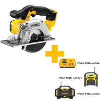 DeWALT DCS373NT Accu Metaal Cirkelzaag 18V XR Basic Body in TSTAK-BOX - 5035048555415 - DCS373NT-XJ - Mastertools.nl