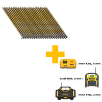 DeWALT DNW2870E Constructienagel W-WIRE 2.8x70mm D-kop/Glad VE=2200 - 5902013950783 - DNW2870E - Mastertools.nl