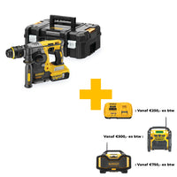 DeWALT DCH274P2T Accu Combihamer SDS+ met Snelwisselboorkop 2,1J 18V XR 5.0Ah in TSTAK - 5035048560037 - DCH274P2T-QW - Mastertools.nl