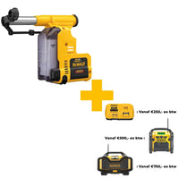 DeWALT D25303DH 18V Stofafzuigsysteem voor SDS-Plus Combihamers - 5035048557389 - D25303DH-XJ - Mastertools.nl