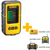 DeWALT DE0892G Waterbestendige Digitale Laserdetector voor Groene lasers - 5035048642351 - DE0892G-XJ - Mastertools.nl