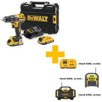 DeWALT DCD791D2 Accu Schroefboormachine 18V XR 2.0Ah in TSTAK - 5035048616239 - DCD791D2-QW - Mastertools.nl