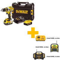 DeWALT DCD791P2 Accu Schroefboormachine 18V XR 5.0Ah in TSTAK - 5035048616567 - DCD791P2-QW - Mastertools.nl