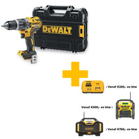 DeWALT DCD796NT Accu klop-/schroefboormachine 18V XR Basic Body in TSTAK - 5035048616376 - DCD796NT-XJ - Mastertools.nl