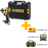 DeWALT DCF887NT Accu slagschroevendraaier 205Nm 18V XR Basic Body in TSTAK - 5035048636664 - DCF887NT-XJ - Mastertools.nl