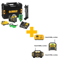 DeWALT DCE0811D1G Multi Kruislijnlaser Zelfnivellerend 2 groene stralen 15 meter - 5035048644058 - DCE0811D1G-QW - Mastertools.nl