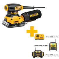 DeWALT DWE6411 Vlakschuurmachine 1/4 Vel 230w - 5035048553893 - DWE6411-QS - Mastertools.nl