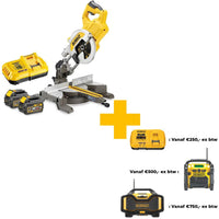 DeWALT DCS777T2 XR Flexvolt Afkortzaag 54V 6.0Ah Li-ion - 5054905003432 - DCS777T2-QW - Mastertools.nl