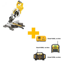 DeWALT DCS777N XR Flexvolt Afkortzaag 54V Li-ion Basic Body - 5035048651087 - DCS777N-XJ - Mastertools.nl