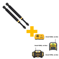 DeWALT DT70567T Extreme Impact Torsion Schroefbits PH2 85mm 2 Stuks - 5035048094006 - DT70567T-QZ - Mastertools.nl