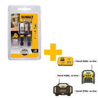 DeWALT DT70537T Extreme Impact Torsion Schroefbits T20 50mm 2 Stuks + MagLock bithouder - 5035048088517 - DT70537T-QZ - Mastertools.nl