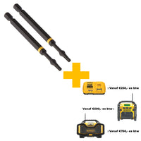 DeWALT DT70568T Extreme Impact Torsion Schroefbits T20 85mm 2 Stuks - 5035048094013 - DT70568T-QZ - Mastertools.nl