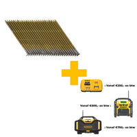 DeWALT DNW31R70E Constructienagel W-WIRE 3.1x70mm Geringd VE=2200 - 5902013950608 - DNW31R70E - Mastertools.nl