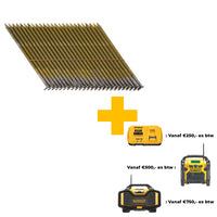 DeWALT DNW28R80E Constructienagel W-WIRE 2.8x80mm Geringd VE=2200 - 5902013950677 - DNW28R80E - Mastertools.nl