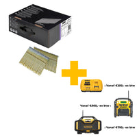 DeWALT DNW31R90G12E Constructienagel W-WIRE G12 3.1x90mm Geringd VE=2200 - 5902013950561 - DNW31R90G12E - Mastertools.nl