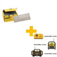 DeWALT DNBSB1645Z 16 Gauge GAL Spijkers 1.5x45mm 2500 stuks - 5902013951636 - DNBSB1645Z - Mastertools.nl