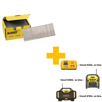 DeWALT DNBSB1664Z 16 Gauge GAL Spijkers 1.5x64mm 2500 stuks - 5902013957980 - DNBSB1664Z - Mastertools.nl