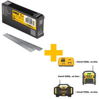 DeWALT DNBT1820GZ 18 Gauge GAL Spijkers 1.25x20mm 5000 stuks - 5902013951834 - DNBT1820GZ - Mastertools.nl