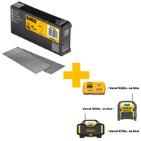 DeWALT DNBT1845GZ 18 Gauge GAL Spijkers 1.25x45mm 5000 stuks - 5902013951728 - DNBT1845GZ - Mastertools.nl