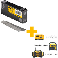 DeWALT DNBT1820SZ 18 Gauge RVS Spijkers 1.25x20mm 5000 stuks - 5902013951827 - DNBT1820SZ - Mastertools.nl