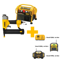 DeWALT DPSB2IN1SET 2-delige Combiset DPSB2IN1 Combi-tacker + DPC6MRC Compressor - 5054905240417 - DPSB2IN1SET - Mastertools.nl