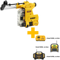 DeWALT D25304DH Stofafzuigsysteem voor Boorhamers SDS-Plus - 5035048648773 - D25304DH-XJ - Mastertools.nl