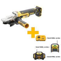 DeWALT DCG405FN Accu Platkop Haakse Slijper 125mm 18V Li-Ion Basic Body - 5035048665558 - DCG405FN-XJ - Mastertools.nl