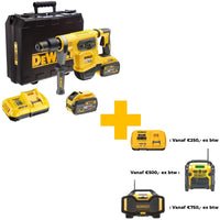 DeWALT DCH481X2 FLEXVOLT Accu Combihamer SDS-Max 6,1J 54V XR 9.0Ah in Koffer - 5035048648995 - DCH481X2-QW - Mastertools.nl