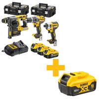 DeWALT DCK368P3T Accu Combiset 18V 5,0Ah Li-ion in TSTAK - - - Mastertools.nl