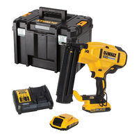 DeWALT DCN680D2 Accu Afwerktacker 18Ga 18V XR 2.0Ah in TSTAK - 5035048665268 - DCN680D2-QW - Mastertools.nl