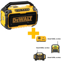 DeWALT DCR011 Bluetooth Speaker 10.8V-18V-54V XR Li-ion - 5035048643549 - DCR011-XJ - Mastertools.nl