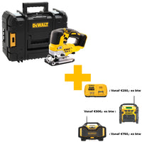 DeWALT DCS334NT Accu Decoupeerzaag 18V Basic Body in TSTAK - 5035048710623 - DCS334NT-XJ - Mastertools.nl