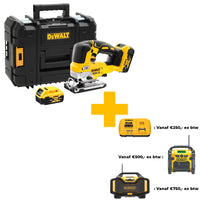 DeWALT DCS334P2 Accu Decoupeerzaag 18V 5,0Ah Li-ion in TSTAK - 5035048710661 - DCS334P2-QW - Mastertools.nl