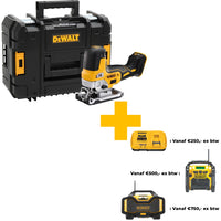 DeWALT DCS335NT Accu Decoupeerzaag 18V Basic Body in TSTAK - 5035048710692 - DCS335NT-XJ - Mastertools.nl