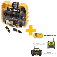 DeWALT DT70555T Impact Torsion TicTac PH2 Schroefbits 25 stuks - 5035048535226 - DT70555T-QZ - Mastertools.nl