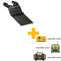 DeWALT DT20740 Multitool Zaagblad HCS tbv Hard Hout 32mm VE=1 - 5035048537268 - DT20740-QZ - Mastertools.nl