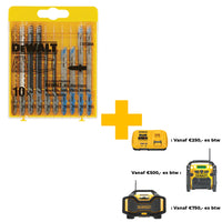 DeWALT DT2294 Decoupeerzaagbladenset hout / metaal 10-delige - 5035048061091 - DT2294-QZ - Mastertools.nl