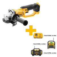 DeWALT DCG412N Accu Haakse Slijper 125mm 18V Basic Body - 5035048356180 - DCG412N-XJ - Mastertools.nl