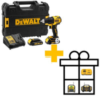 DeWALT DCD708S2T Compacte Accu Schroefboormachine 18V XR 1.5Ah in TSTAK - 5035048709702 - DCD708S2T-QW - Mastertools.nl