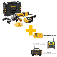 DeWALT DWE4257KT Betonschuurmachine in TSTAK - 5035048659786 - DWE4257KT-QS - Mastertools.nl